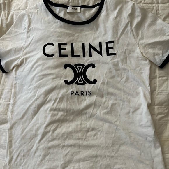 Celine Cotton Jersey T-Shirt - Picture 2 of 6